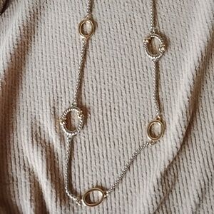 X's and O's Necklace Plated